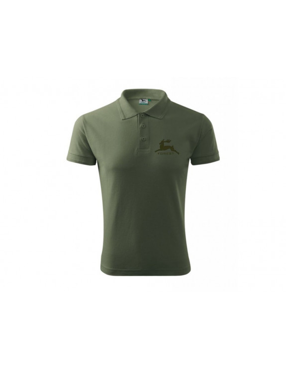 Polokošeľa FOREST KHAKI