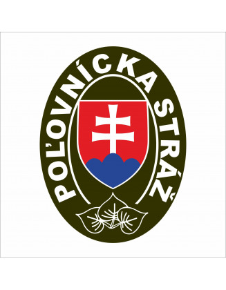 Magnetická nálepka Poľovnícka stráž