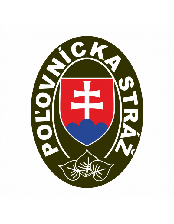 Magnetická nálepka Poľovnícka stráž
